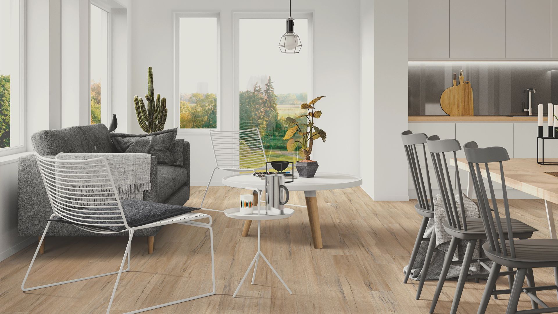 Dodwell Oak EVP Vinyl Flooring Product Scene