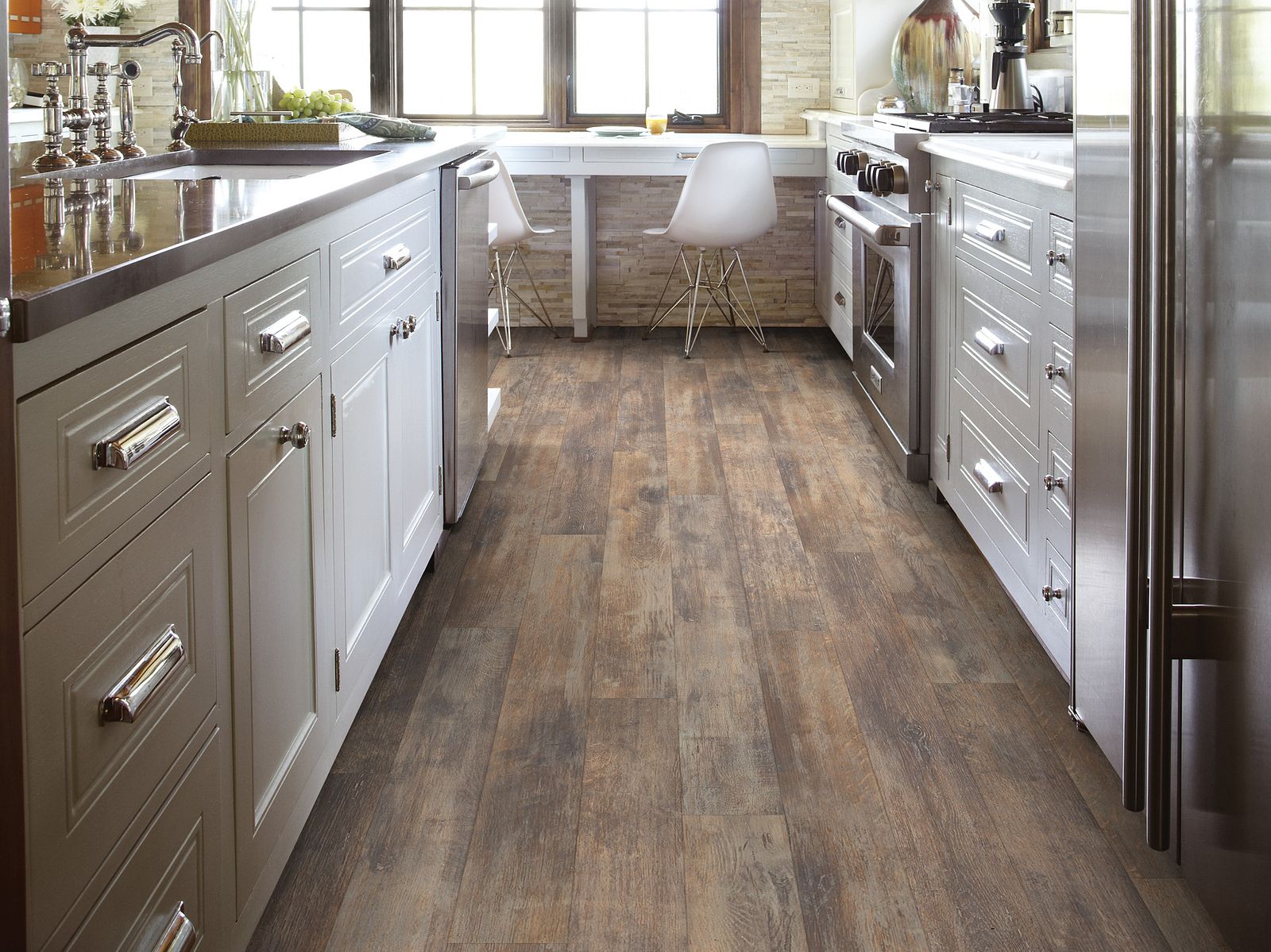 Laminate Flooring On Kitchen Walls