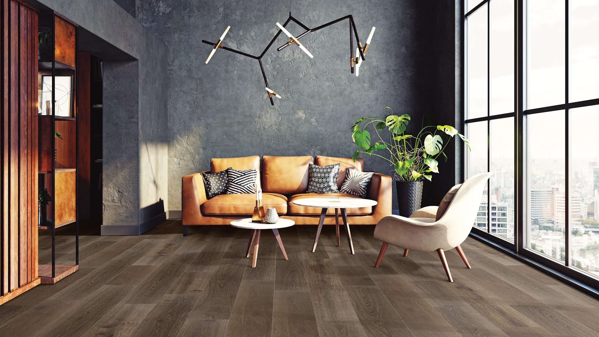 Somerset Oak EVP Vinyl Flooring Product Scene