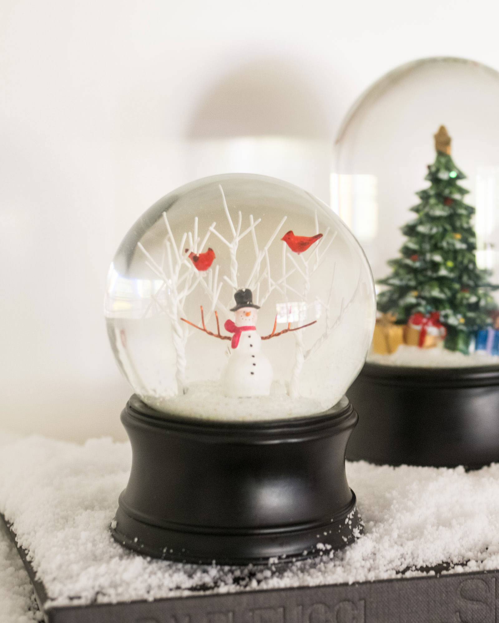 Snowman Musical Snow Globe Balsam Hill
