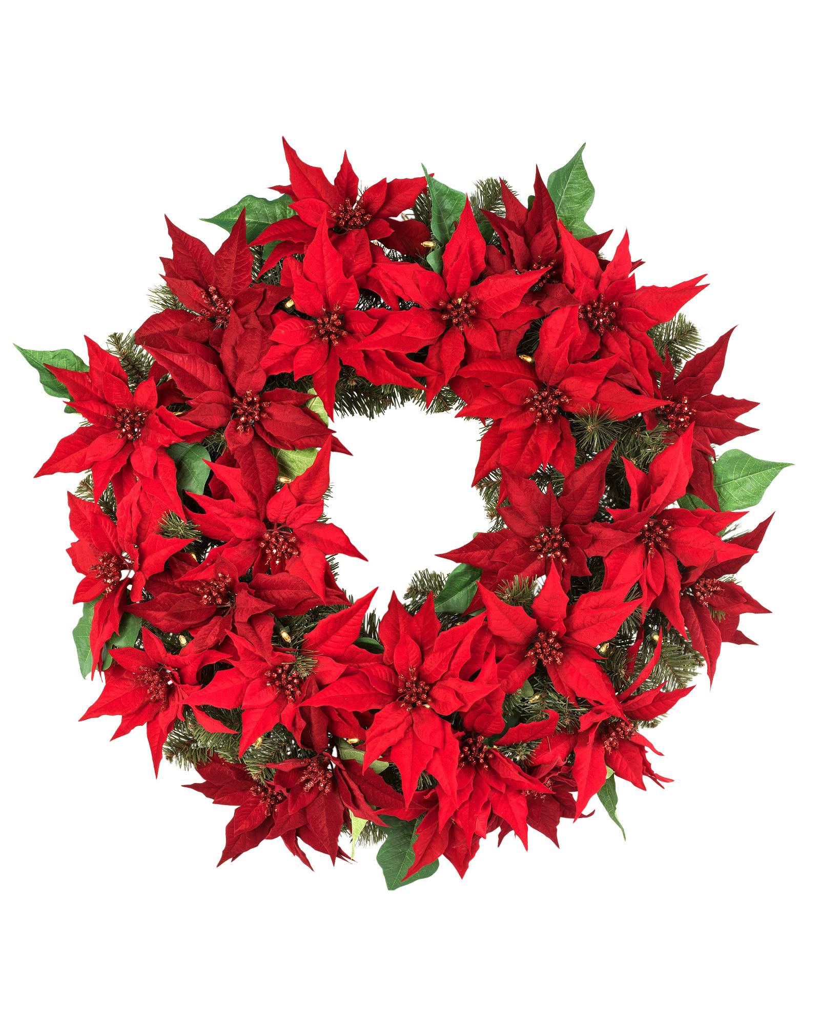 holiday led battery operated poinsettia foliage balsam hill poinsettia led christmas lights