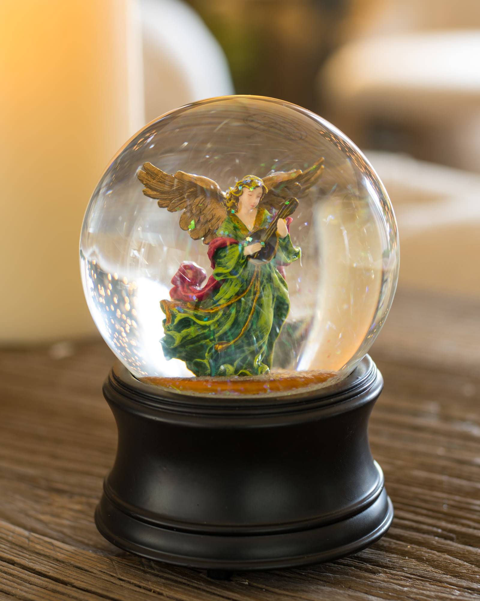 Angel Musical Snow Globe | Balsam Hill