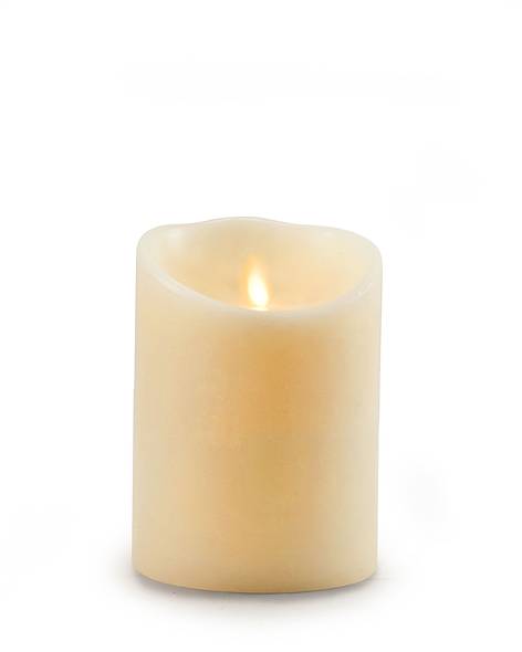 Small Battery-Operated Pillar Candle Main