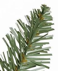 Close-up shot of a Balsam Hill Artificial Christmas Tree classic needle made from flat PVC strips