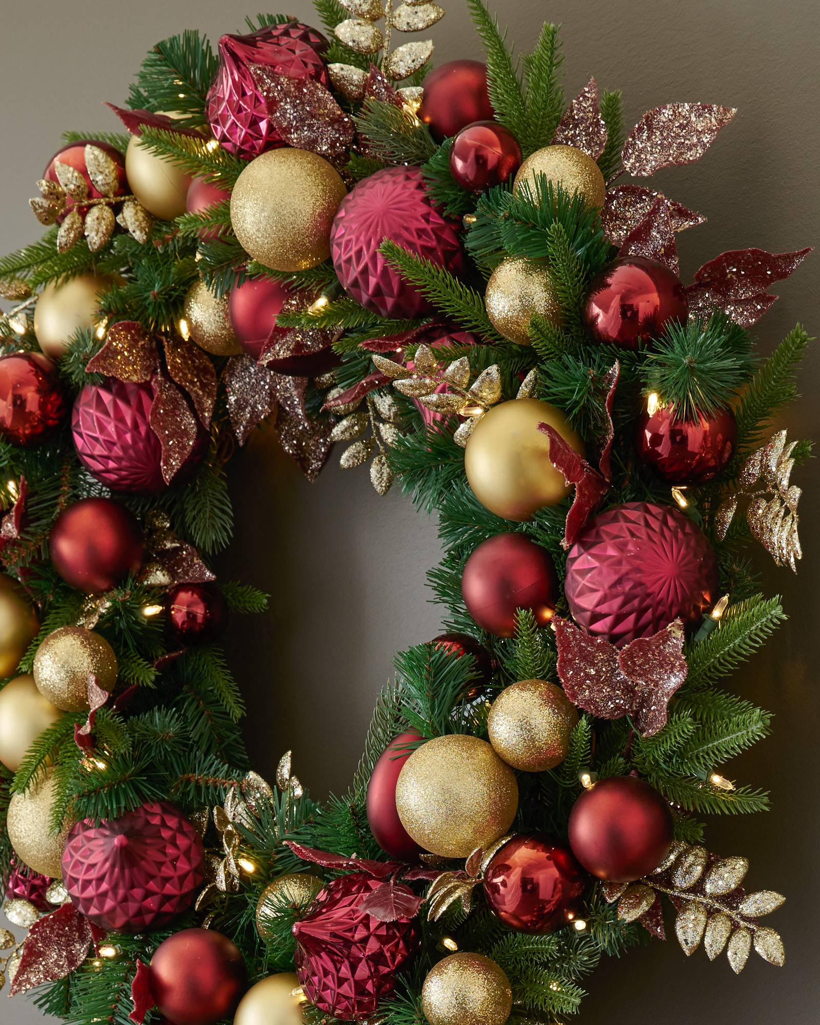 holiday grace foliage balsam hill christmas classics collection 6 pack