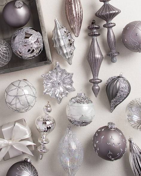 Crystal Palace Glass Ornament Set, 35 Pieces Main