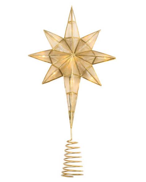 Capiz Star Tree Topper Main