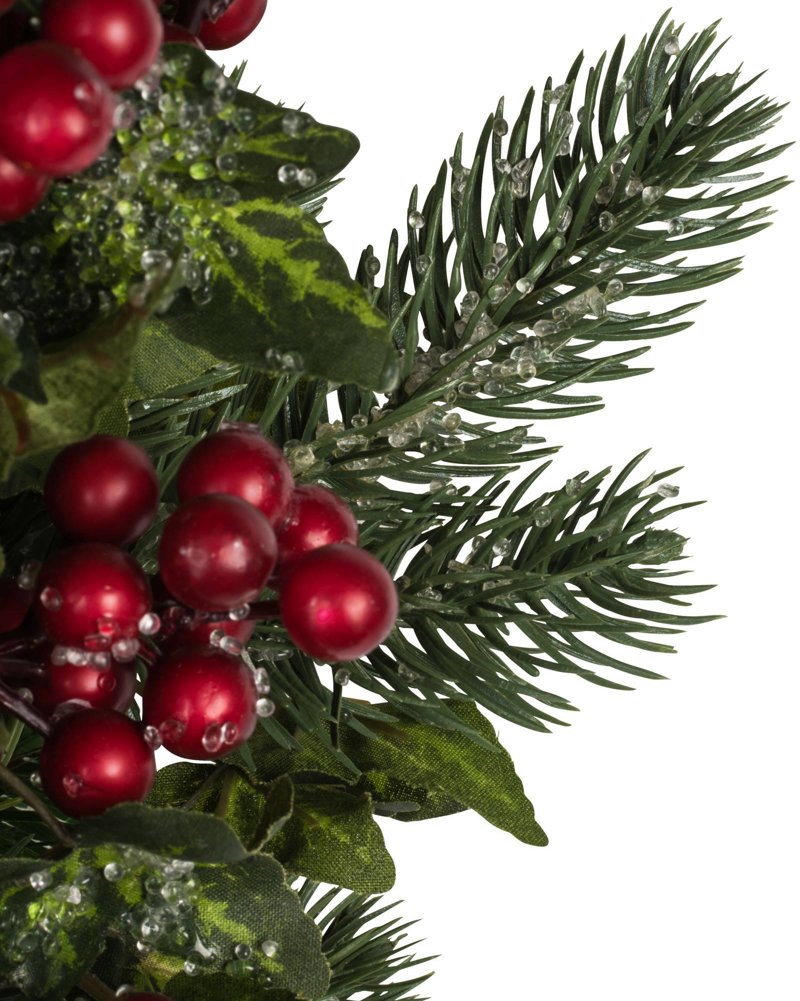 Frosted Holly Berry Foliage Balsam Hill