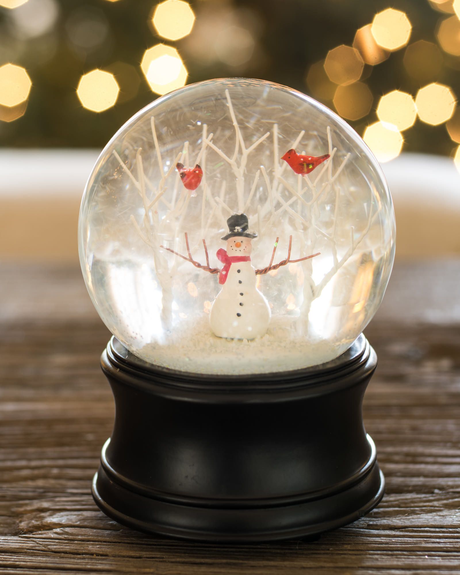 Snowman Musical Snow Globe | Balsam Hill