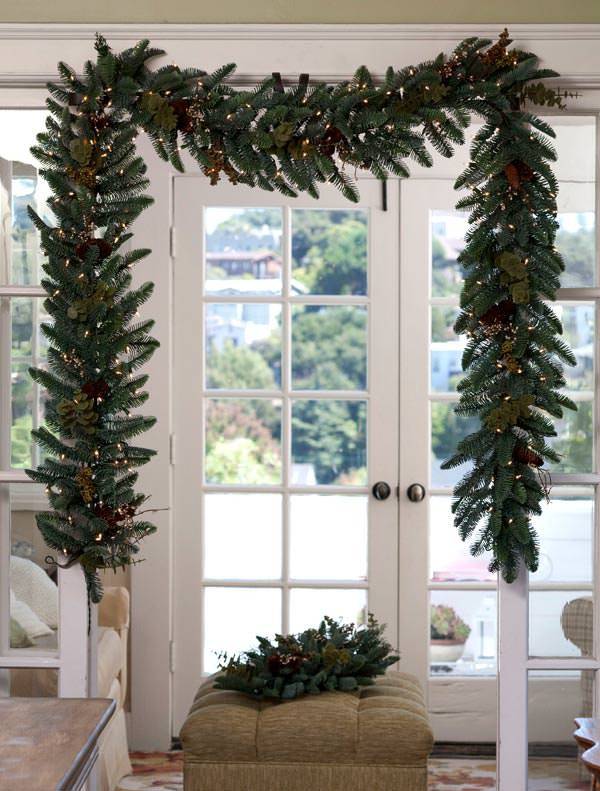Double Door Garland Hanger for 52" to 82" Doors Balsam Hill
