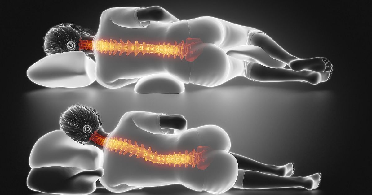 sleep position comparison rear