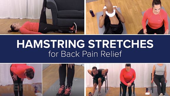 Hamstring stretches for back pain relief