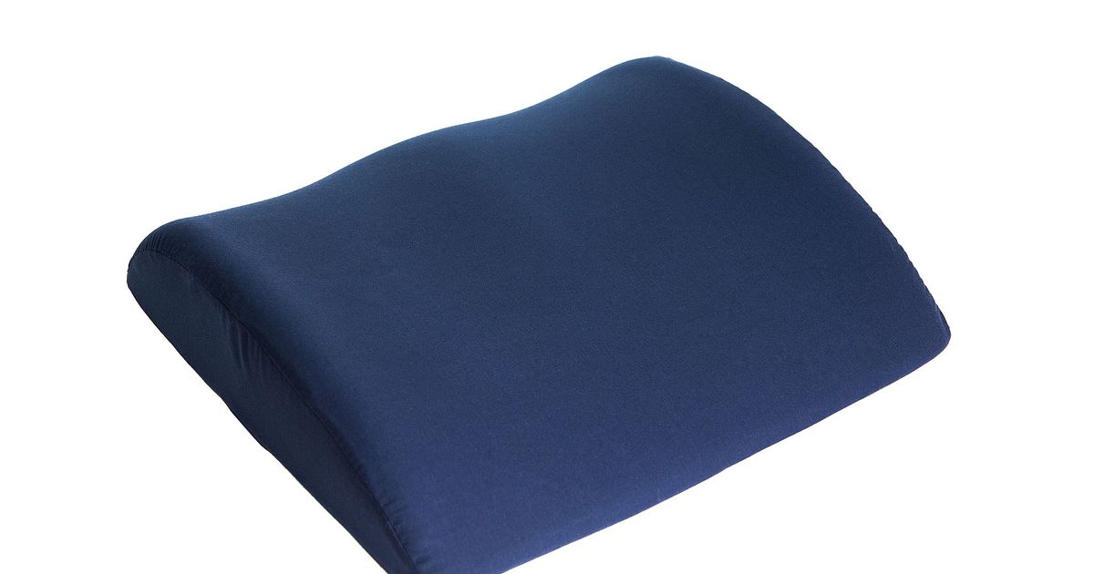 small pillow for back support