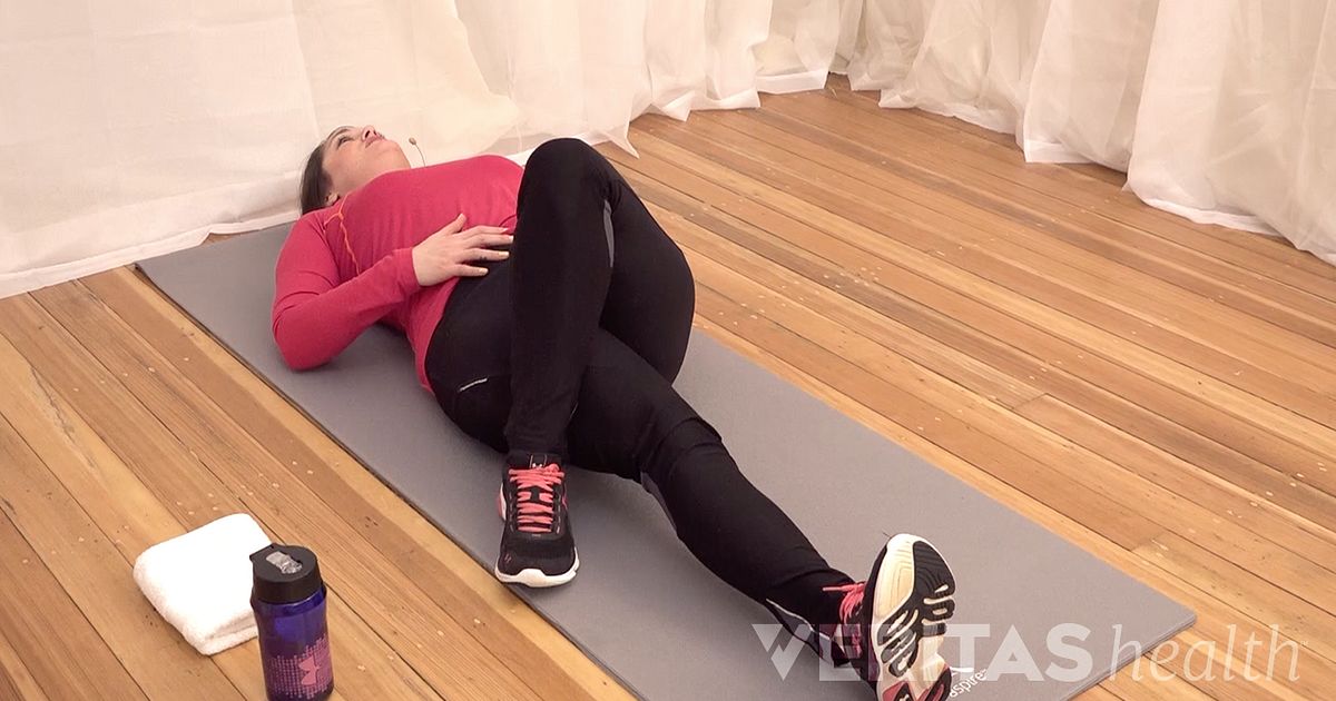 Video: Supine Piriformis Muscle Stretch #2