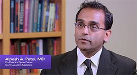 Watch a video discussing minimally invasive spine surgery