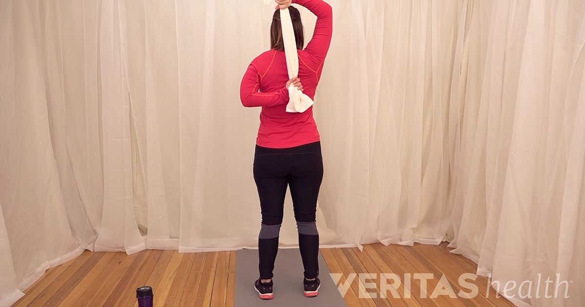 Video: Towel Shoulder Stretch