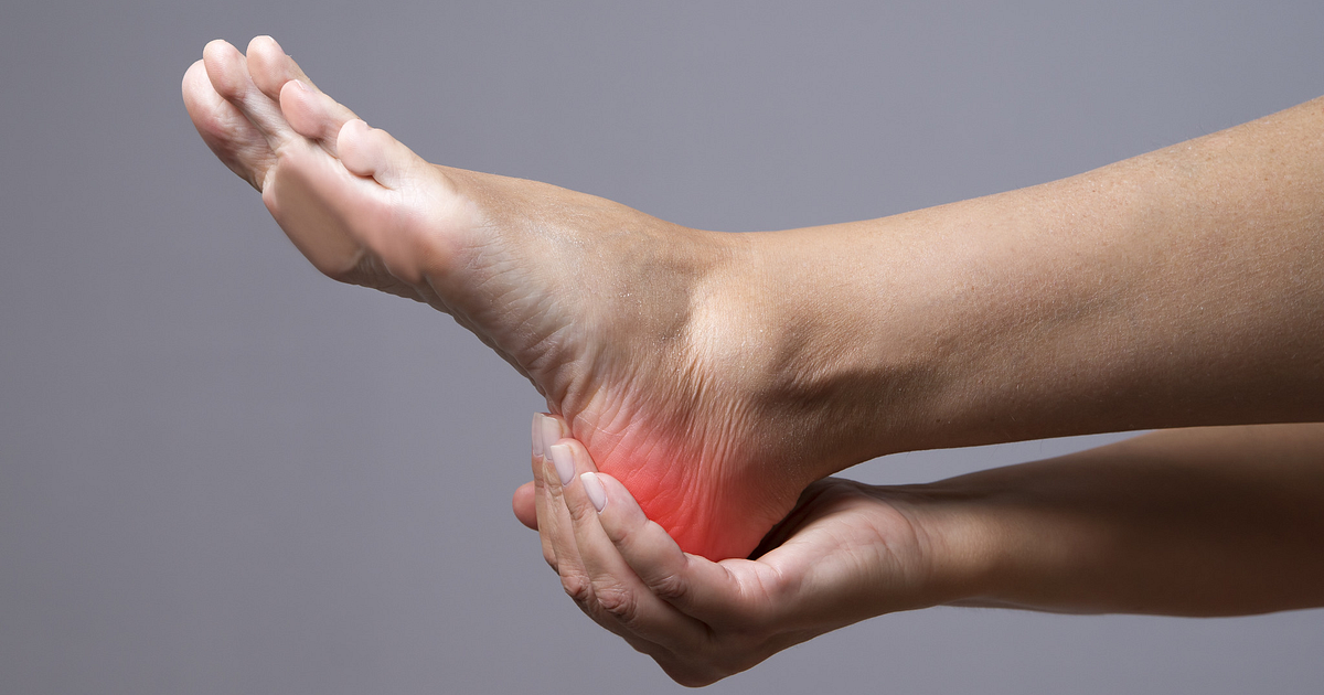 pain on underside of heel