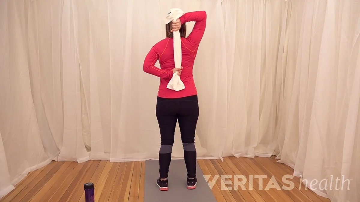 Video: Towel Shoulder Stretch
