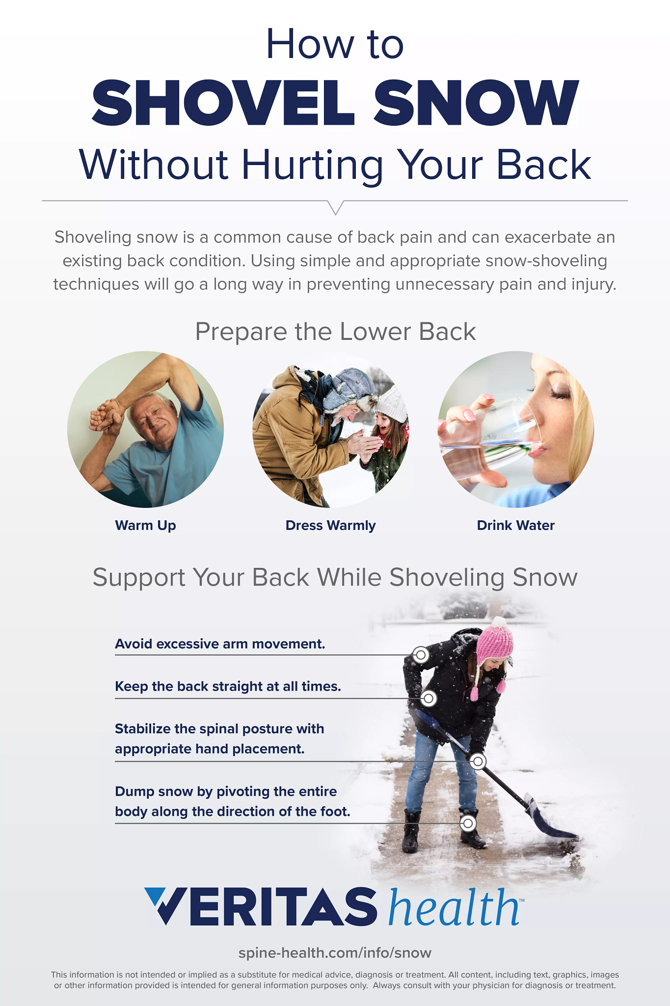 snow shoveling