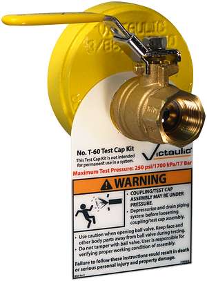 No. T-60 Test Cap Kit No. T-60 Test Cap Kit