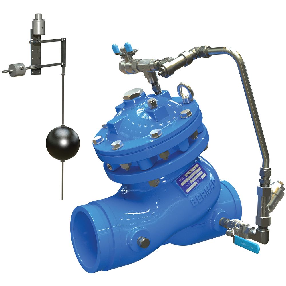 Series 975-67 Level Control Valve with Modulating Vertical Float