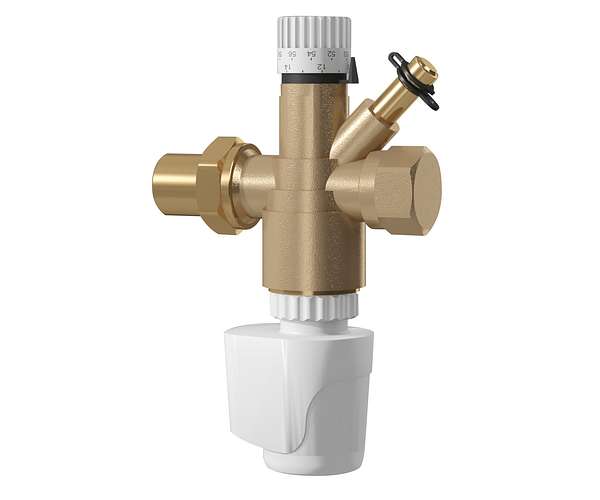 Robinet de commande avec contrôleur de température de retour (COMPACT-T) TA Série 7CT