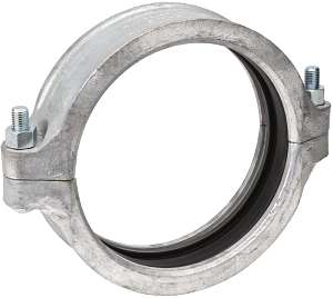 Sistema de acople rígido AGS Vic-Ring Estilo W89 para acero inoxidable