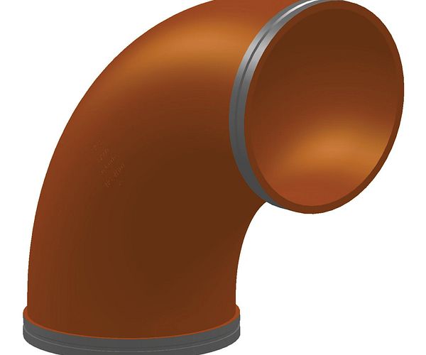 AGS Full Flow Fittings with Vic-Rings