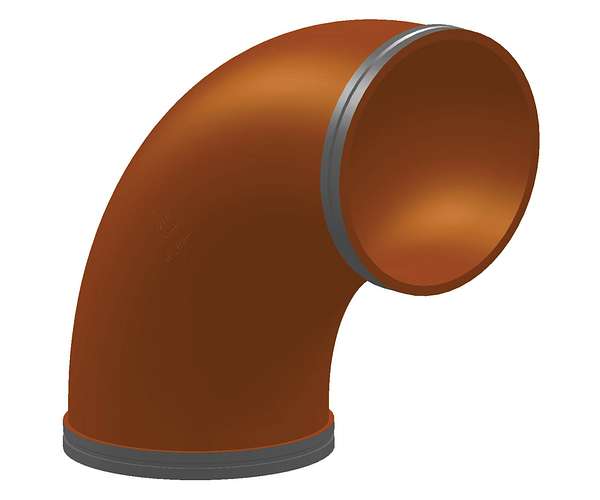 AGS Full Flow Fittings with Vic-Rings