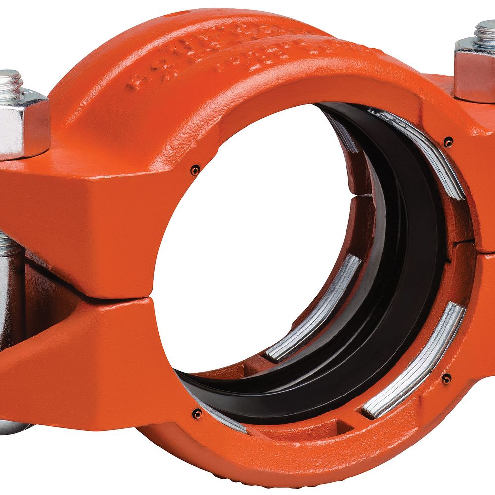 VICTAULIC ROUST-A-BOUT 6" STYLE S/99N PIPE COUPLING CLAMP WITH GASKET 