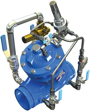 Pressure Reducing Valve with Low-Flow Bypass