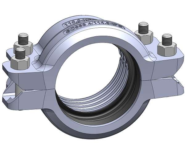 Style SC998 HDPE-to-Shouldered Transition Coupling