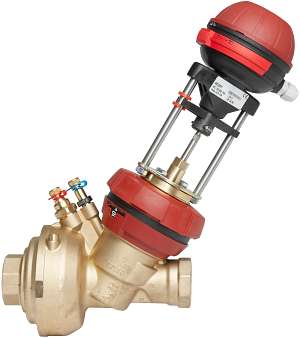 Válvula combinada de balanceo y control independiente de la presión TA Serie 7FP (FUS1ON P) (PIBCV)