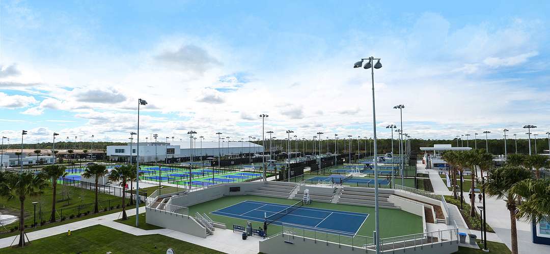 USTA National Campus Outdoor courts at the USTA National Campus in Orlando