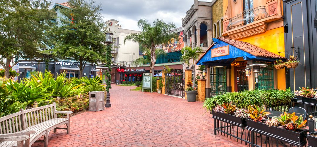 Pointe Orlando Strip of Pointe Orlando restaurants