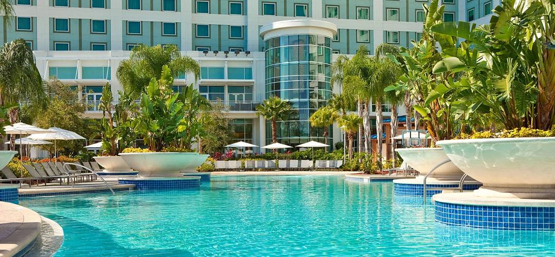 Hilton Orlando área de piscina del hotel Hilton Orlando