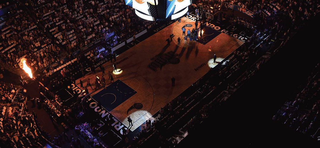 Orlando Magic at the Amway Center in Downtown Orlando