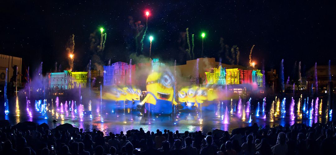 Universal Orlando’s Cinematic Celebration Apresentação dos Minions durante o show Universal Orlando’s Cinematic Celebration