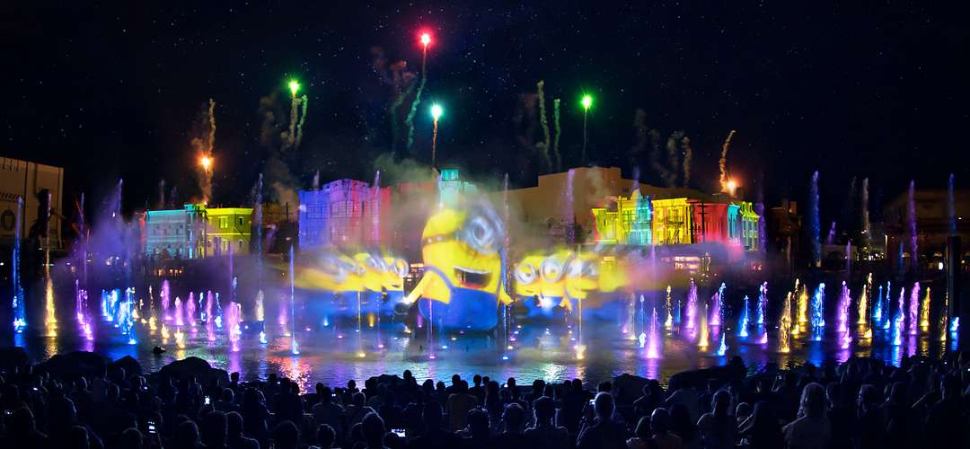 Universal Orlando’s Cinematic Celebration Presentación de los Minions durante el espectáculo Universal Orlando’s Cinematic Celebration