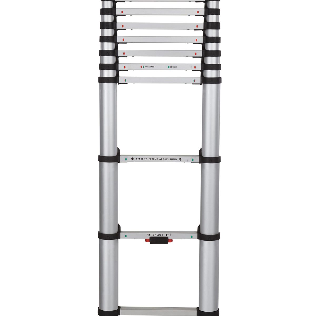 Youngman 30113320 Aluminium Telescopic Extension Ladder 3.2M EN131 11 Rung