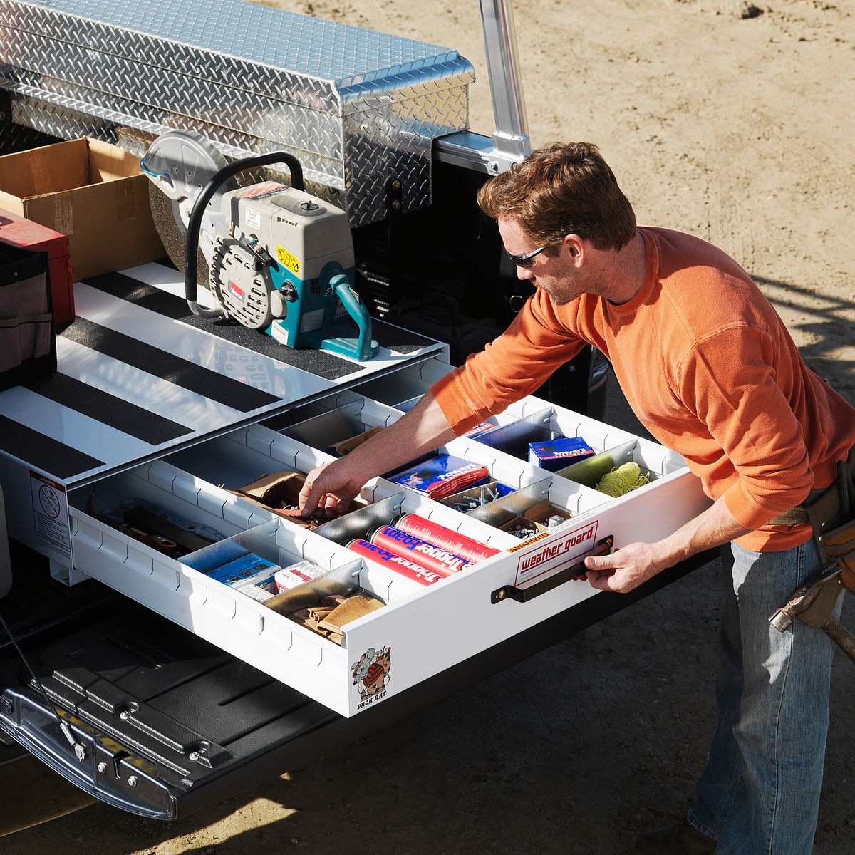 Weather Guard 3083 Pack Rat Drawer Unit Truck Bed Tailgate