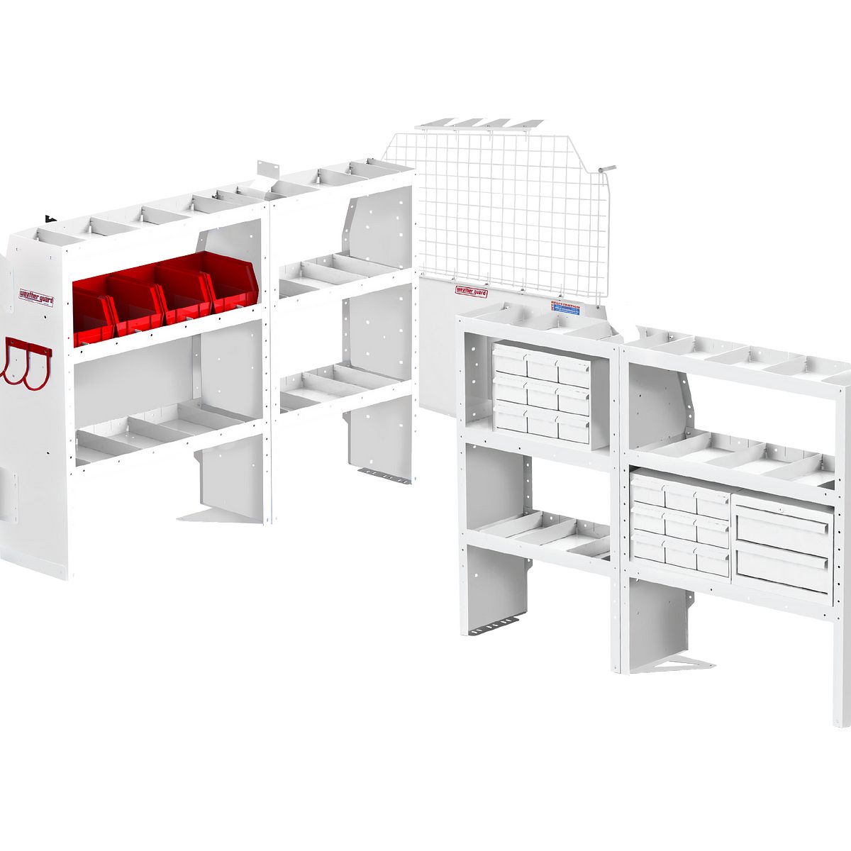 chevy city express shelving