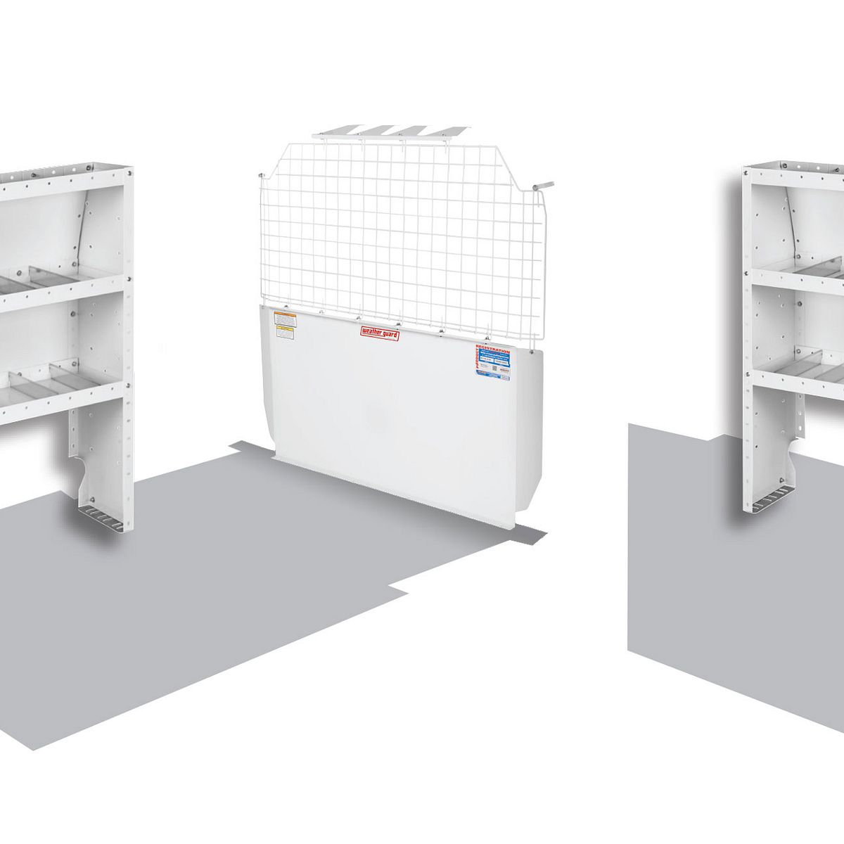 chevy city express shelving