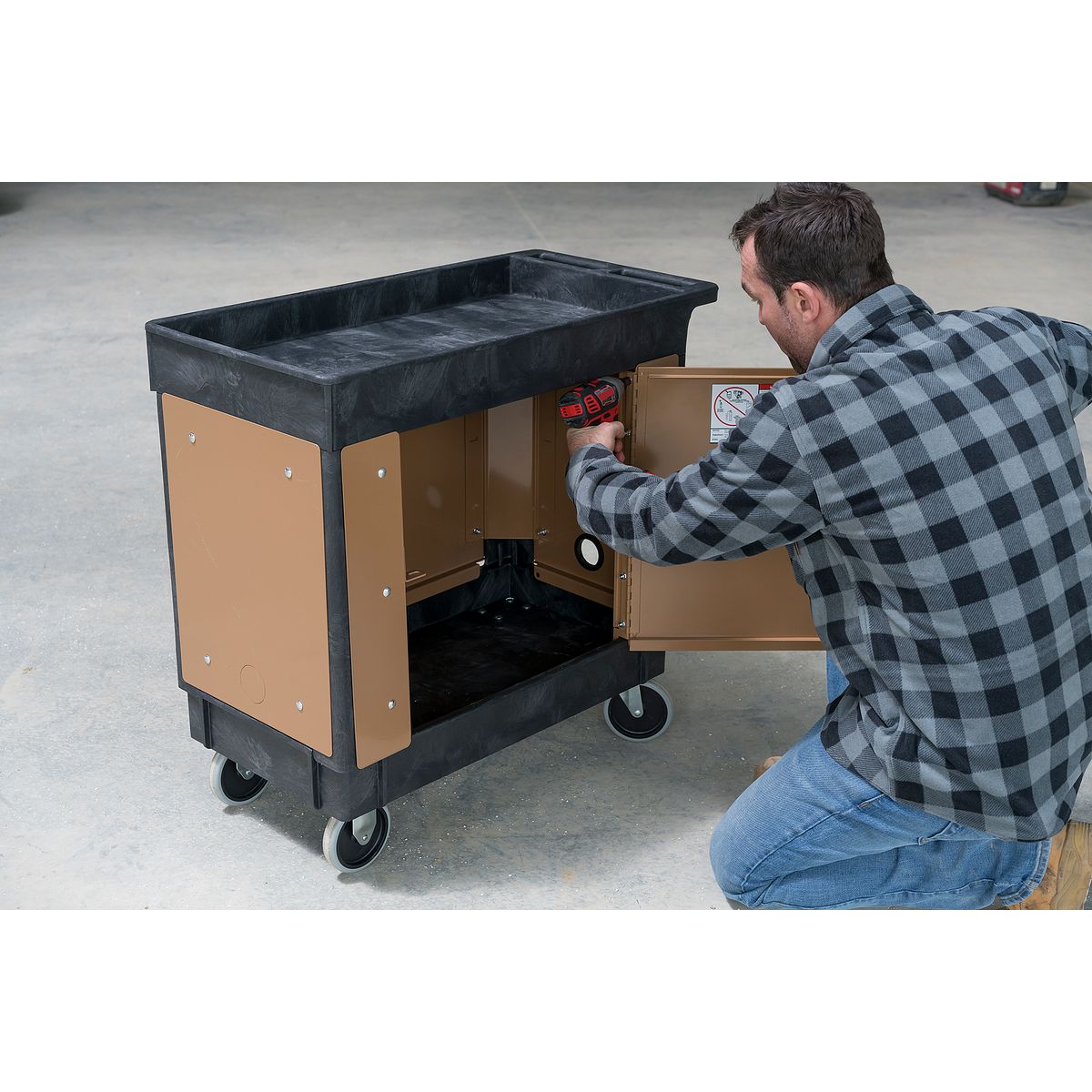 Knaack CA-03 Mobile Cart Security Paneling for sale online
