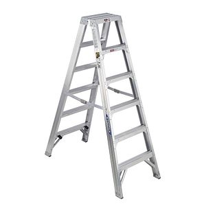 Featured image of post Bunnings Step Ladder 2.4M / Two step foldable safety ladder with top and side handrails.