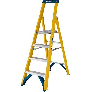 Werner 7400318 Stepladder 3 Tread High Handrail