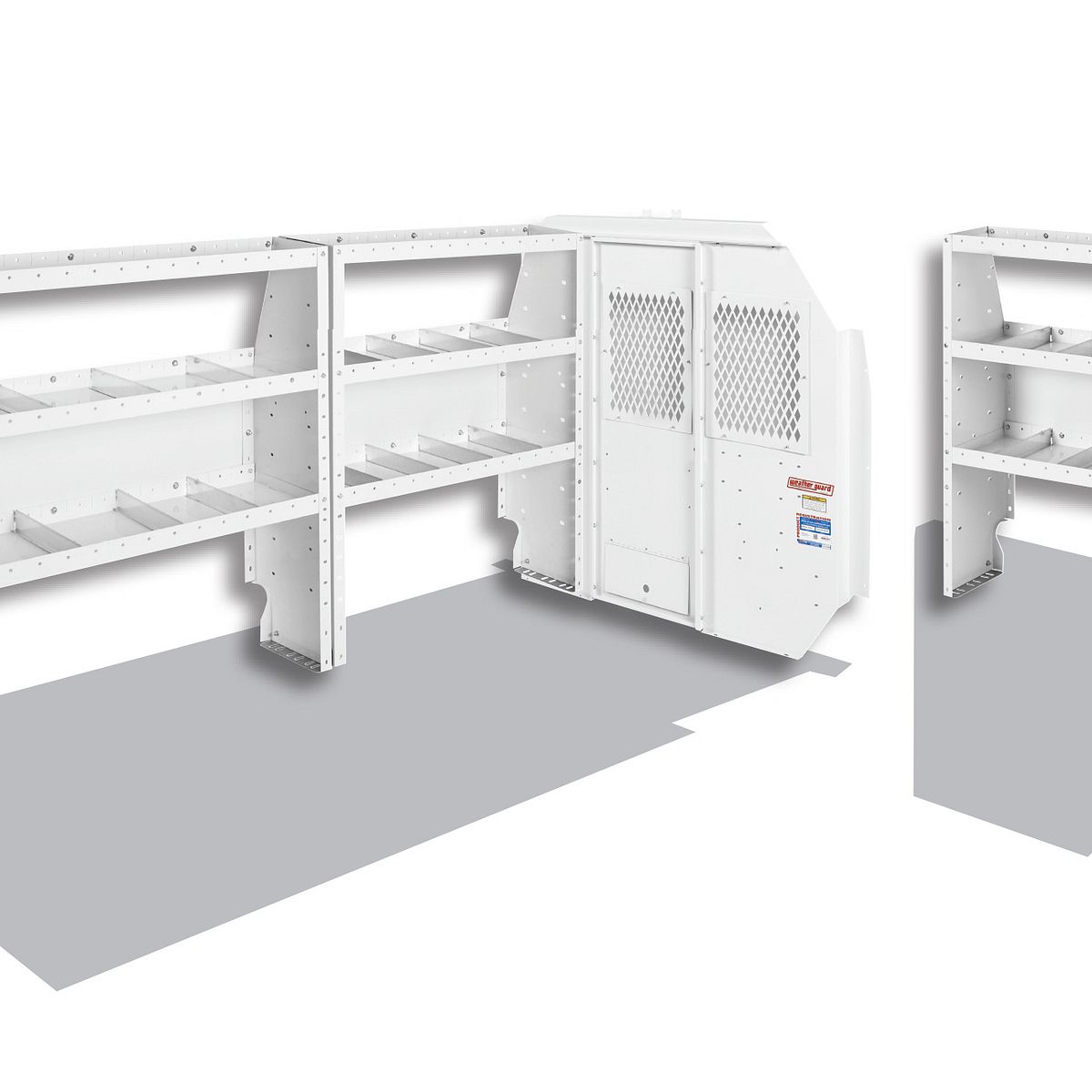2019 ford transit shelving