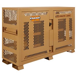 kna 129-MT KNAACK TOOL KAGE CABINET 72" X 24" X 51" 48 CU FT