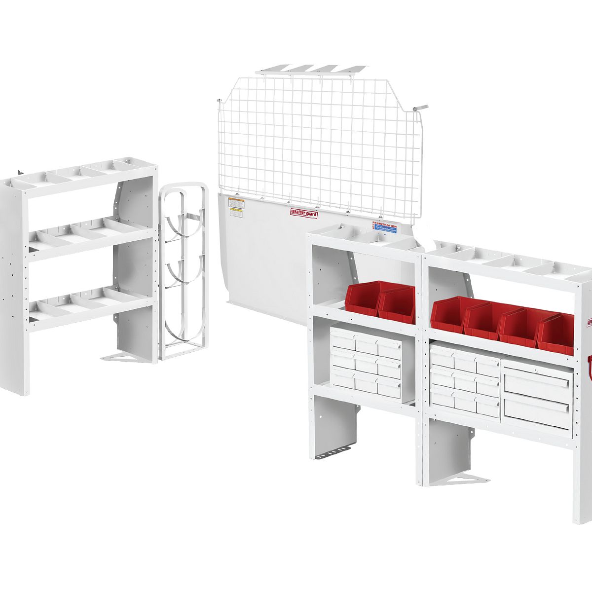 chevy city express shelving