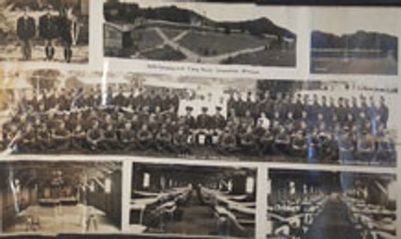 Camp Perrot CCC historic photo collage